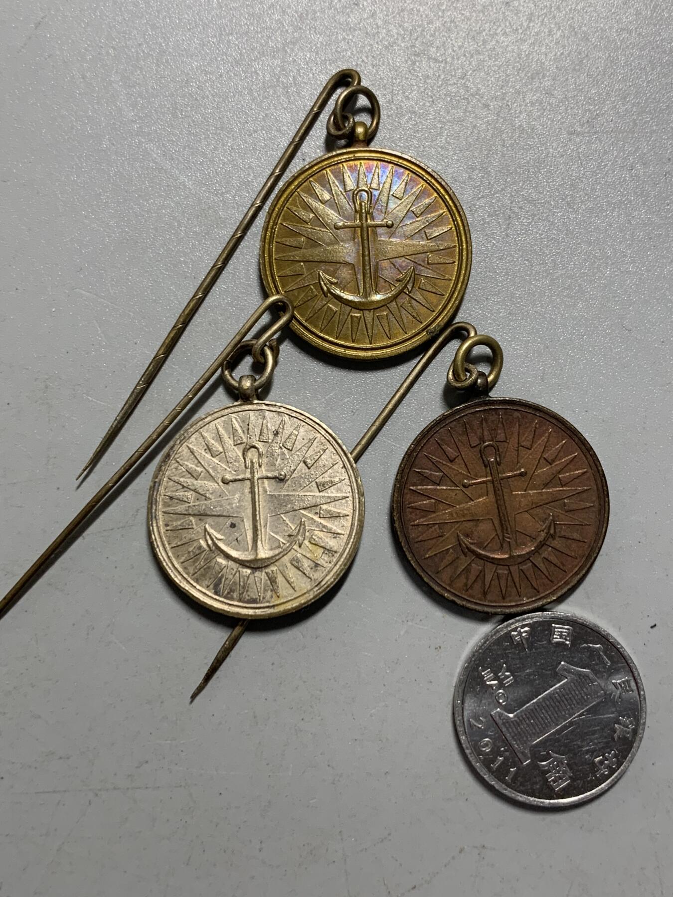 远东徽章小铺12月14日周日晚上9点结束 义勇舰队金银铜三级