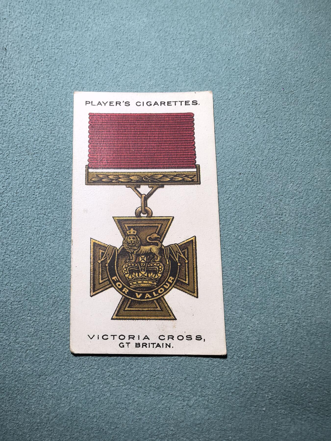 盛世勋华——号角文化勋章邮票专场拍卖第293期 英国1930年代发行 勋章专题系列宣传卡 维多利亚十字勋章