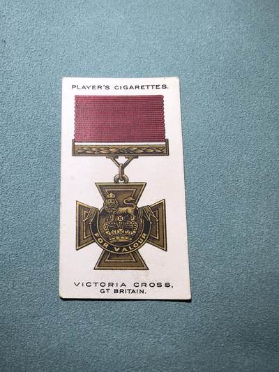 盛世勋华——号角文化勋章邮票专场拍卖第293期 - 英国1930年代发行 勋章专题系列宣传卡 维多利亚十字勋章