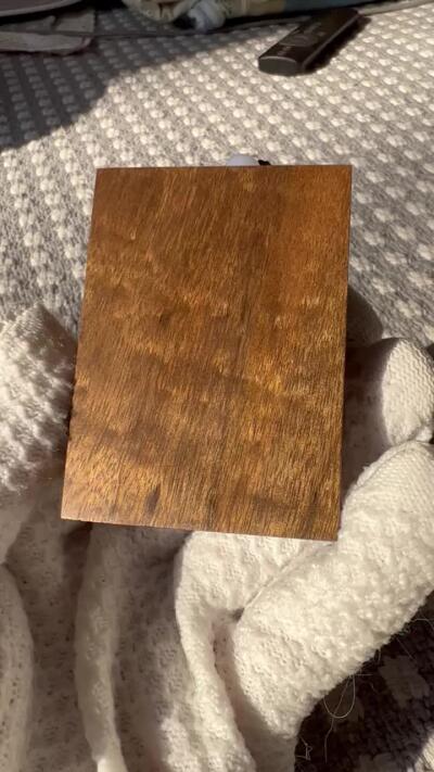 零元拍：NO.6 金丝楠牌子，香喷喷的小金砖，金光闪闪，66/48/13MM