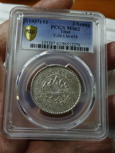 老银元专场（本场拍品丰富，三位宝主提供） - 桑松三两，pc评级62分