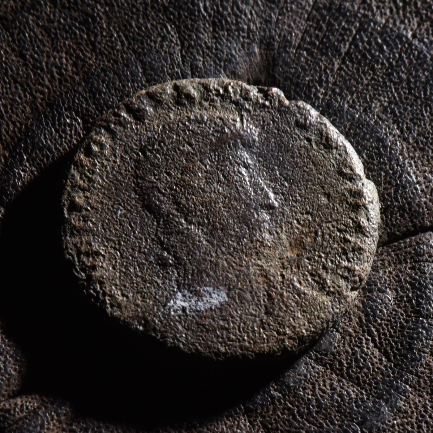 【良泉】【元旦直播场】1月1日晚19.30点开拍！208组西方古代钱币、日本朝鲜花钱 【百分币】公元350-355年【古罗马】君士坦提乌斯二世表弟——加卢斯，大铜币，5.05克