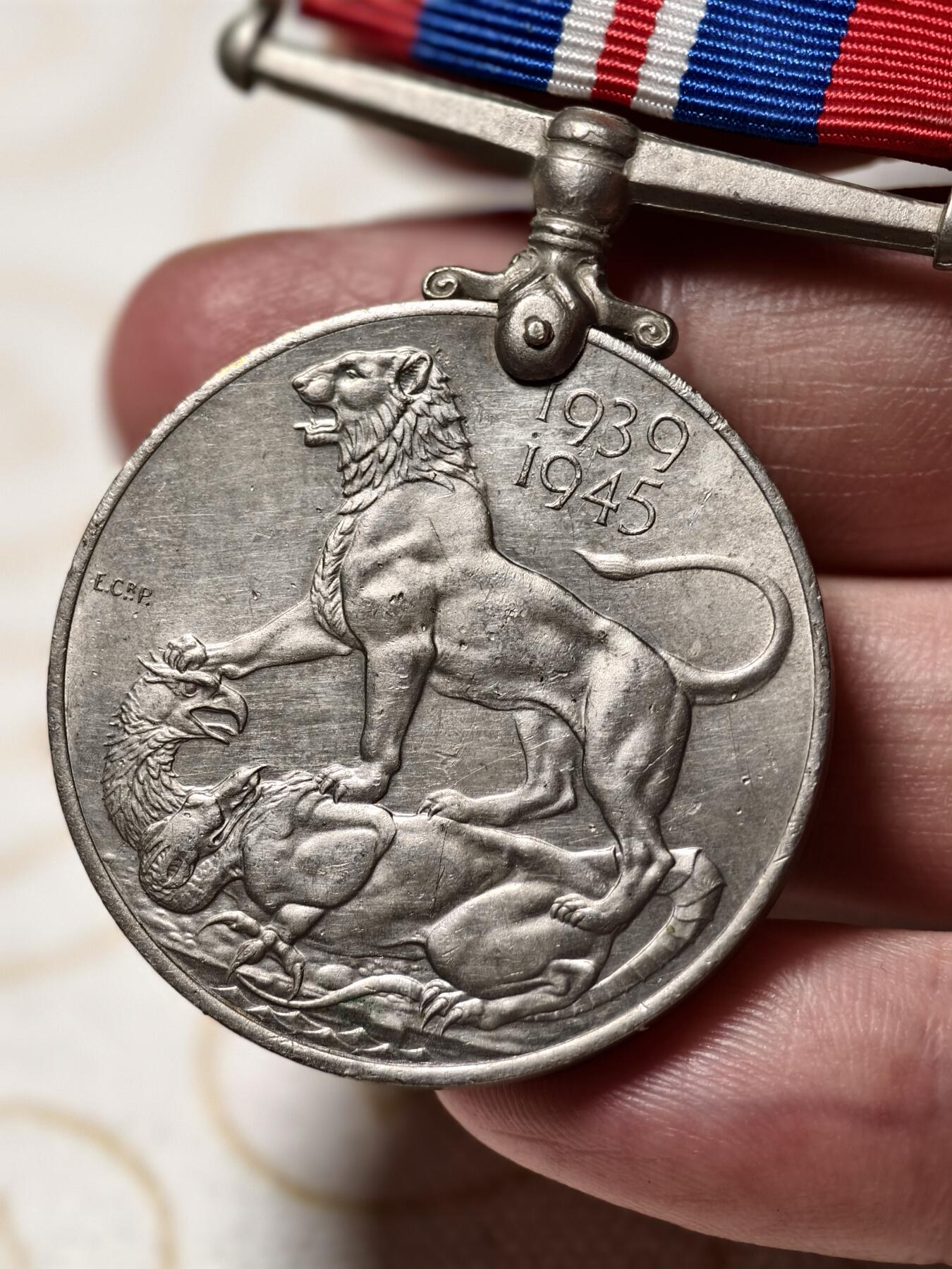 抚柳草堂-首期章牌钱币 限时免佣 满百包邮 放漏专场 英国二战奖章 美品