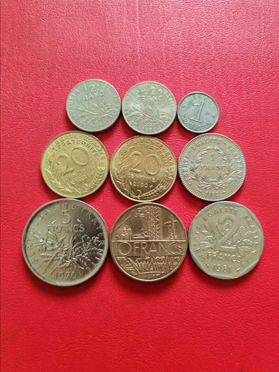 【云涧收藏】第八十三场 - 法国9枚