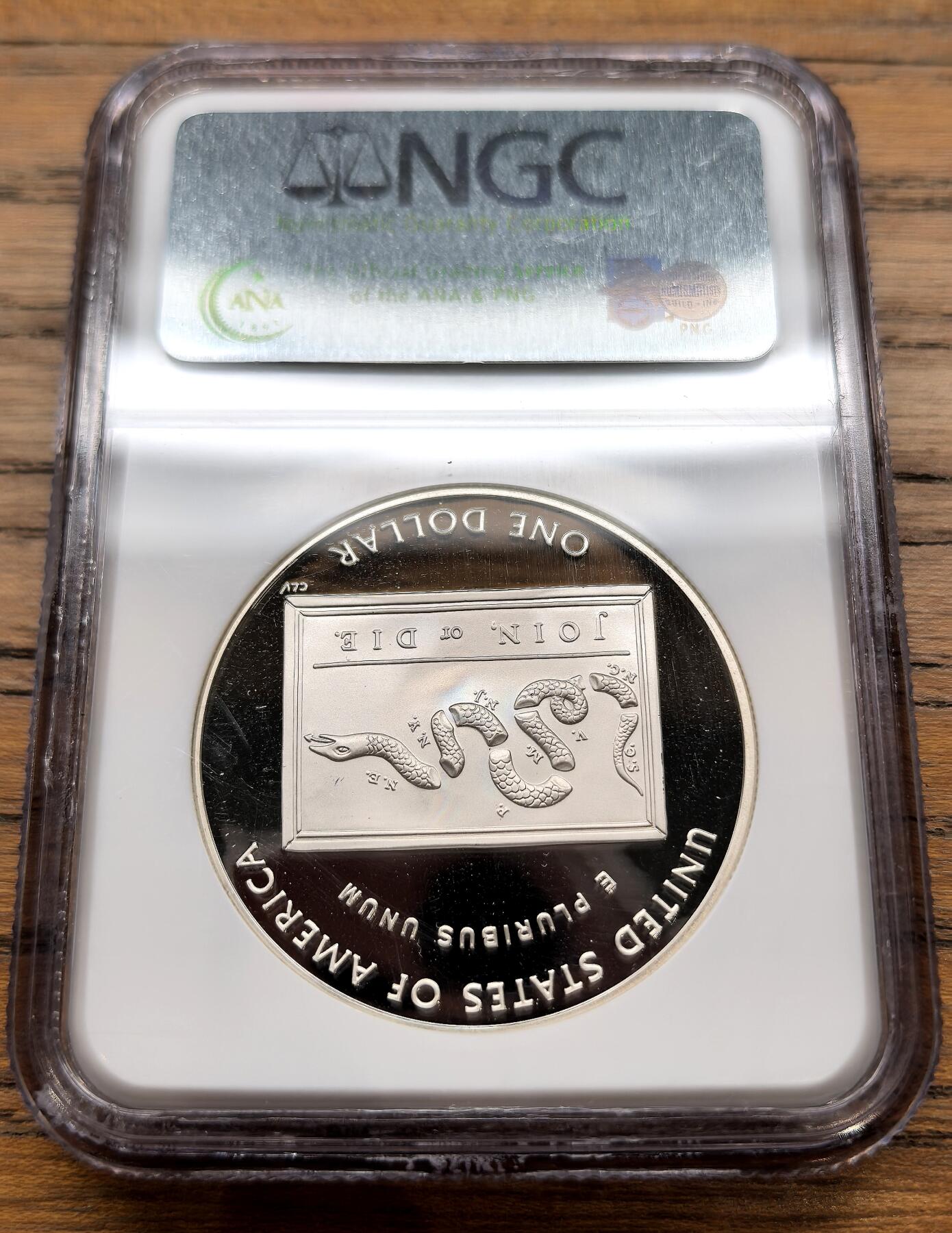 凡希社世界钱币微拍月度大拍（2025/12） 2006美国科学家系列-本·富兰克林Dol纪念大银精铸NGC-PF69UC