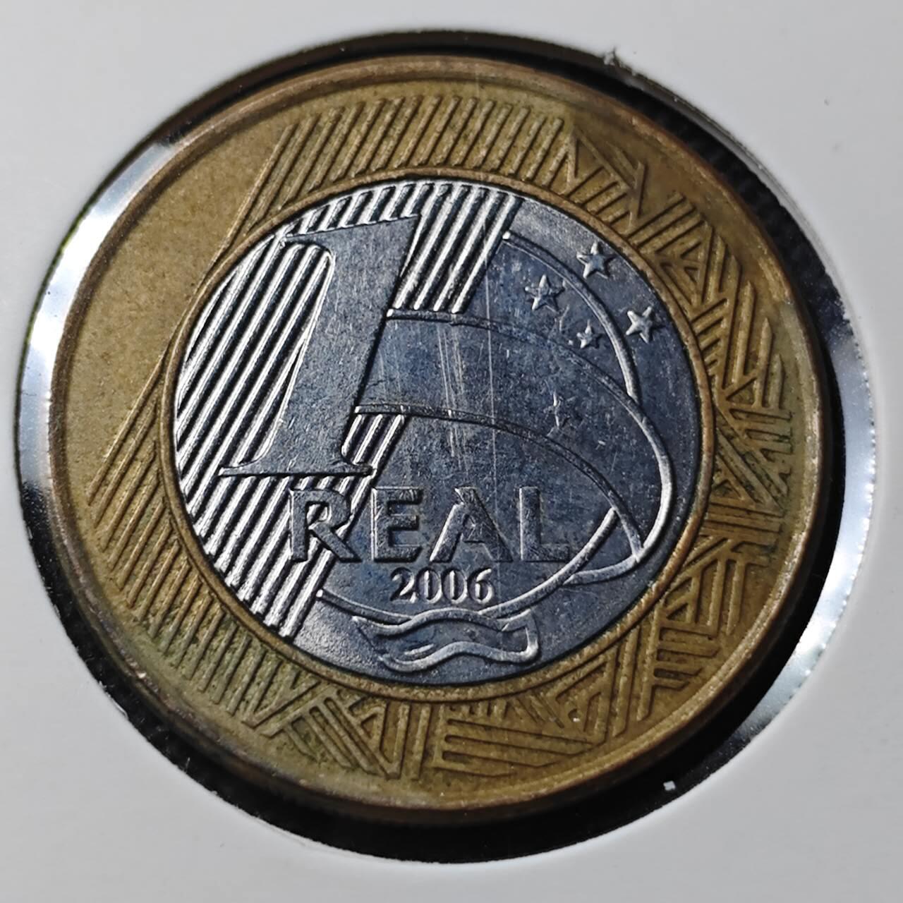 KK钱币收藏小铺 第379期  2月预留时间 周末发货  巴西1瑞尔双色币