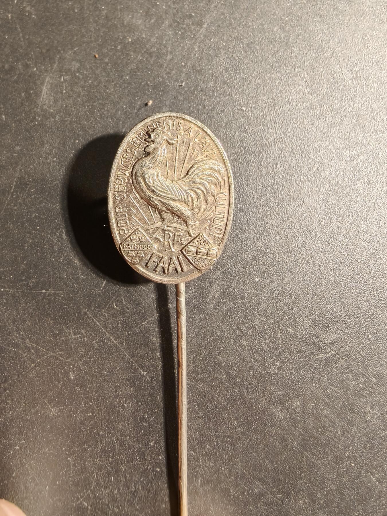 老王徽章第169期 法国高卢雄鸡风格针插