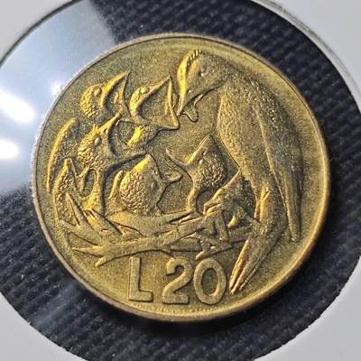 KK钱币收藏小铺 第379期  2月预留时间 周末发货 -  圣马力诺20里拉