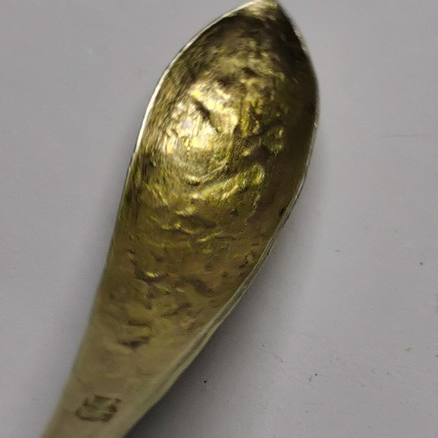 杂件专场88期 清代老银鎏金蝶恋花精美花纹发簪