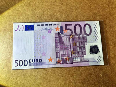 【Blue Auction】世界纸币精拍第762期——18级TOP拍卖/信誉/品质/专业/高效💫 - 【888豹子号】欧盟 2002年500欧元 全新UNC