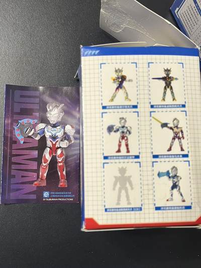 卡牌杂货铺专场拍卖第三场 1月1日周四晚21:00结拍 - 【积木人】卡游荣耀积木人 泽塔奥特曼 阿尔法装甲 只拆盒未拆袋拼装