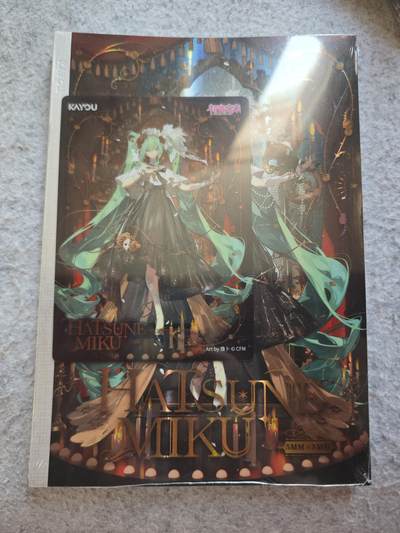 【随心含颖卡拍52期】卡游/集卡社/卡卡沃 抽卡机专场拍卖【无佣金】 - 卡游 初音 笔记本➕明信片 原封