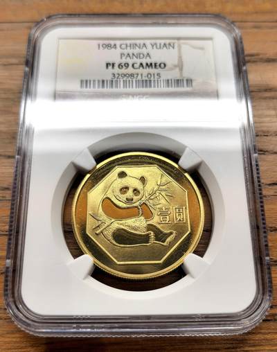 凡希社世界钱币微拍月度大拍（2025/12） - 1984中国铜熊猫壹元NGC-PF69CA