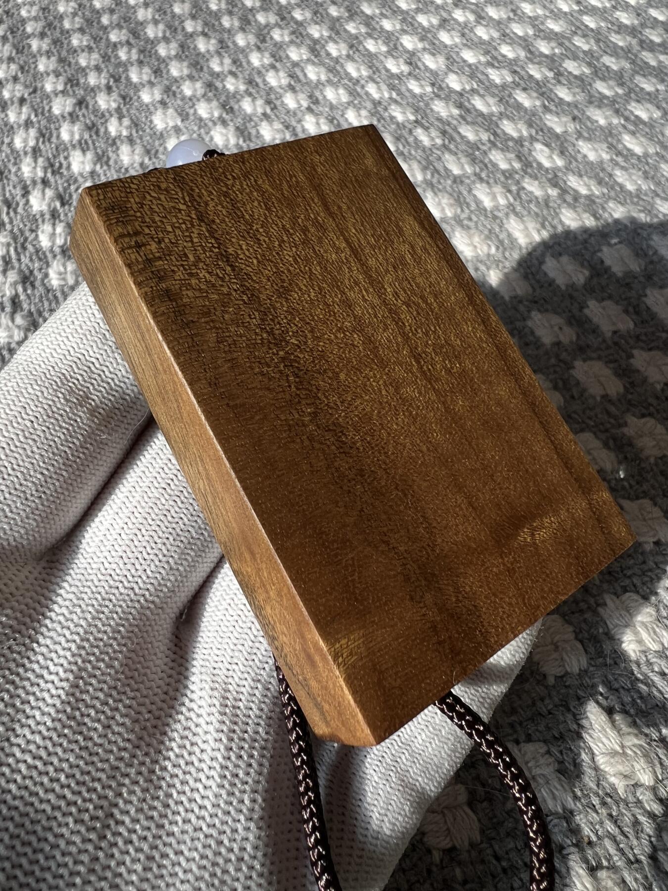 零元拍：NO.2 金丝楠牌子，香喷喷的小金砖，金光闪闪，70/48.5/14MM