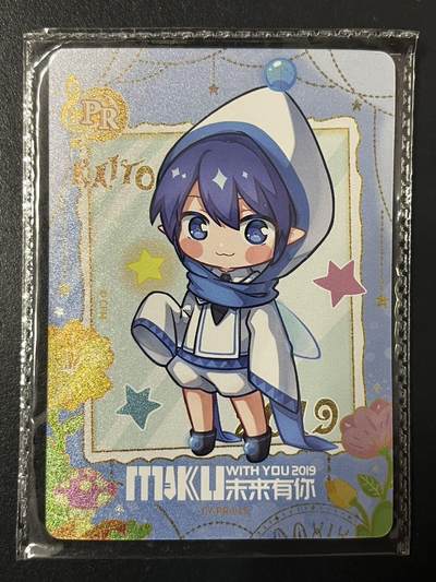 卡牌杂货铺专场拍卖第三场 1月1日周四晚21:00结拍 - 【原膜】卡游 初音未来 PR卡 KAITO CY-PR-018