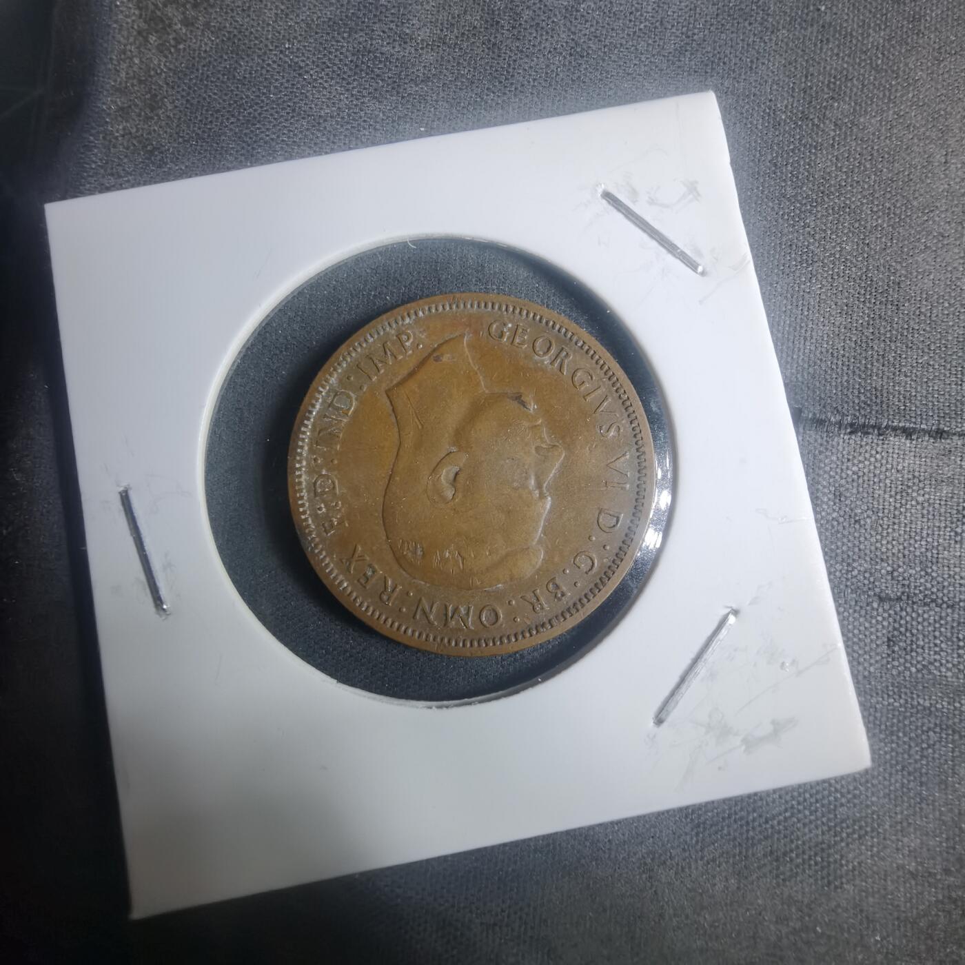 沼泽如烟--第930场 英国1938年半便士