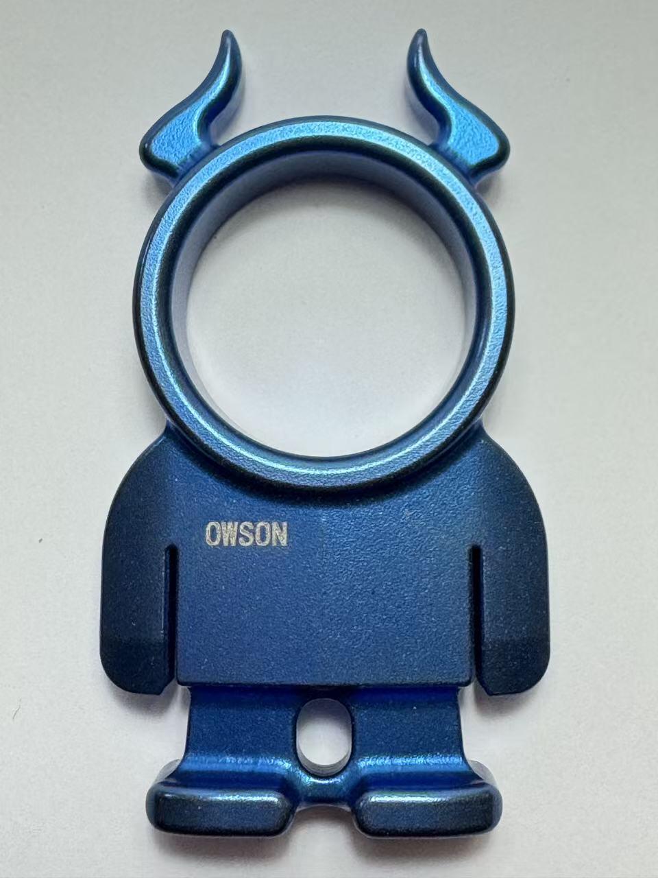 零元拍：A1 ONE钛合金大魔丁EDC 多功能工具。70/39/12/指孔：26.5MM，参考价：350