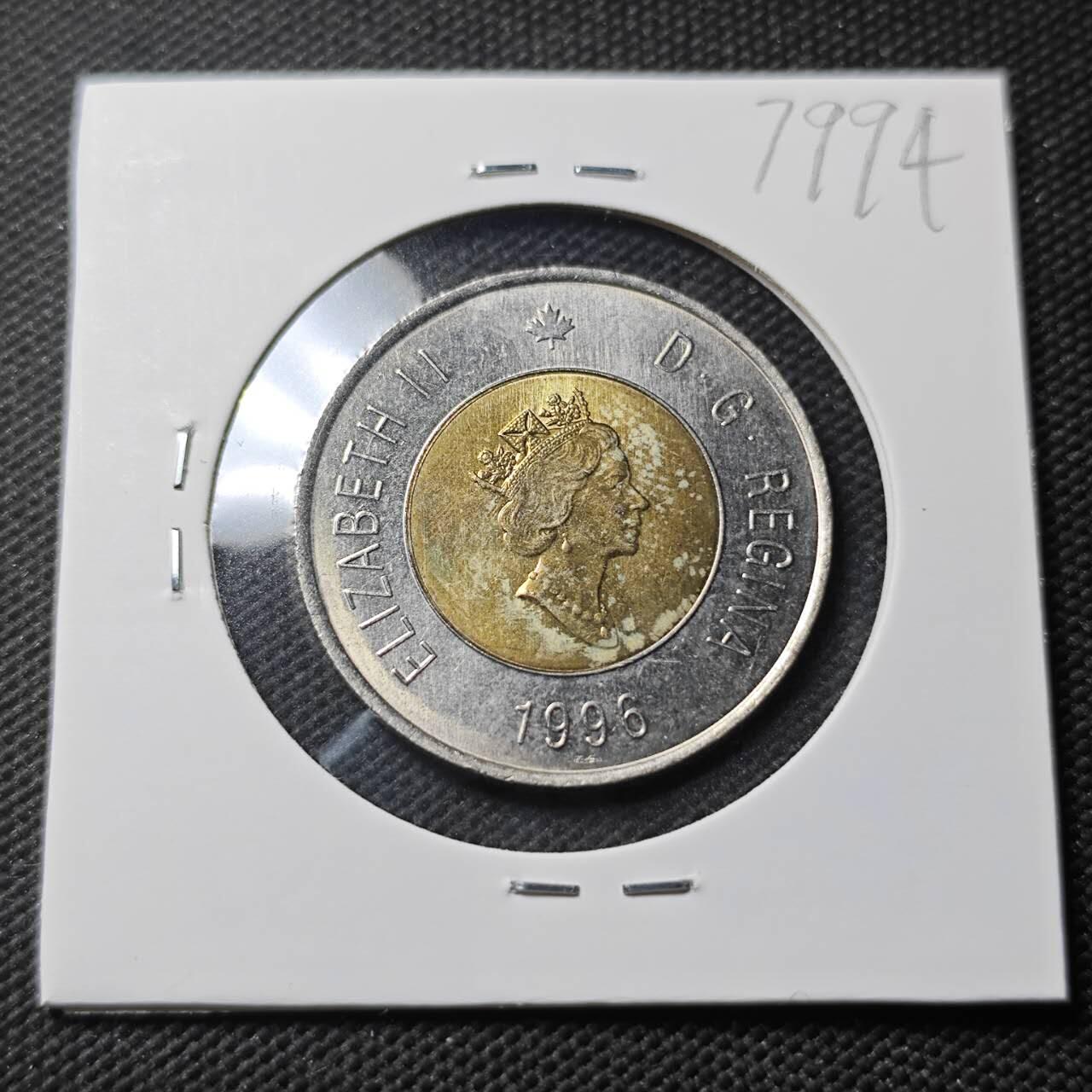 KK钱币收藏小铺 第379期  2月预留时间 周末发货  加拿大2元