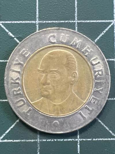 第1071 硬币专场 （无押金，捡漏，全场50包邮，偏远地区除外，接收代拍业务，本店十天发一次货） - 土耳其1里拉