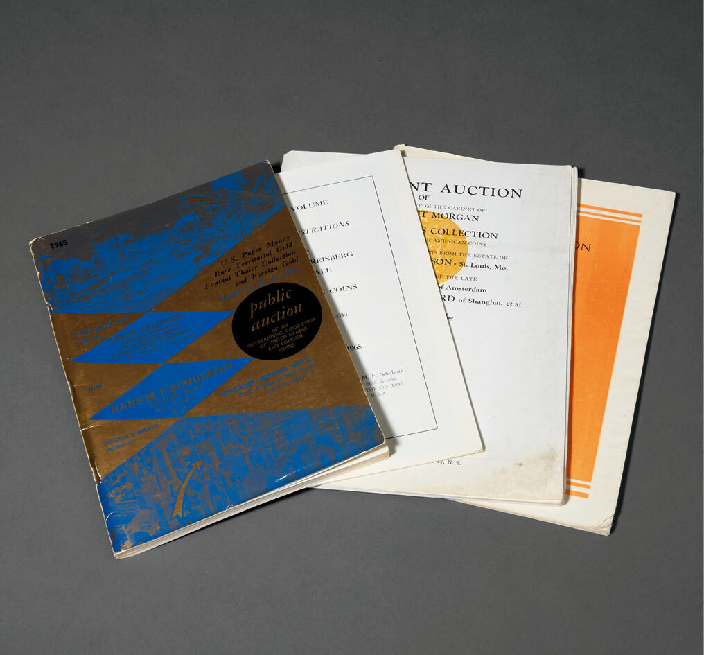 华艺国际2025年秋季拍卖会 钱币专场 美国Hans M.F. Schulman钱币拍卖图录三种