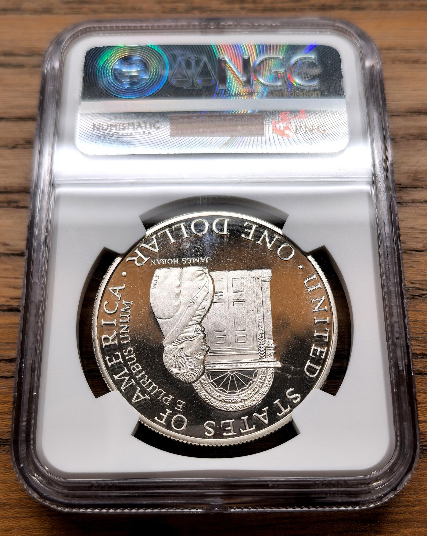 凡希社世界钱币微拍月度大拍（2025/12） 1992美国白宫200周年Dol纪念大银NGC-PF69UC