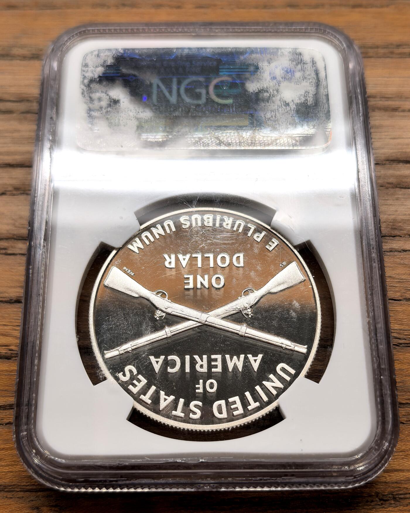 凡希社世界钱币微拍月度大拍（2025/12） 2012美国步兵部队Dol纪念大银精铸NGC-PF69UC