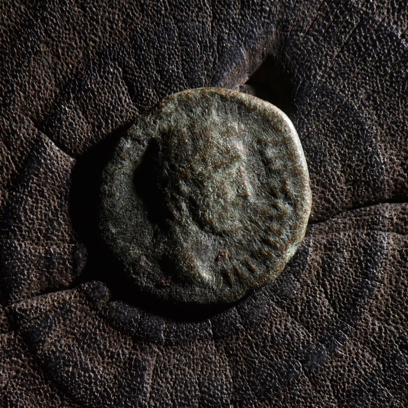 【良泉】【元旦直播场】1月1日晚19.30点开拍！208组西方古代钱币、日本朝鲜花钱 【罕见边境币】公元138-161年【古罗马】安东尼·庇护，2.86克