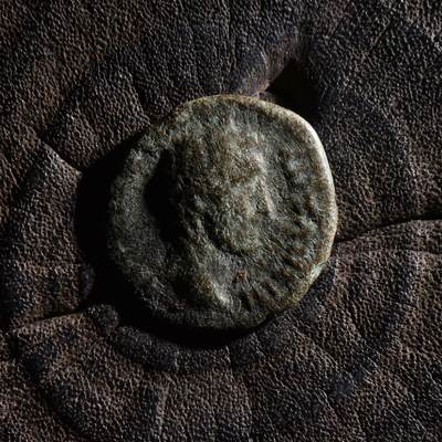 【良泉】【元旦直播场】1月1日晚19.30点开拍！208组西方古代钱币、日本朝鲜花钱 - 【罕见边境币】公元138-161年【古罗马】安东尼·庇护，2.86克