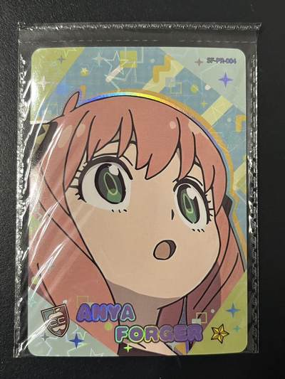 卡牌杂货铺专场拍卖第三场 1月1日周四晚21:00结拍 - 【原膜】卡游 间谍过家家 PR卡 SF-PR-004