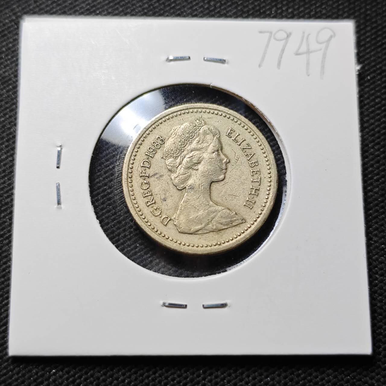 KK钱币收藏小铺 第379期  2月预留时间 周末发货  英国1镑