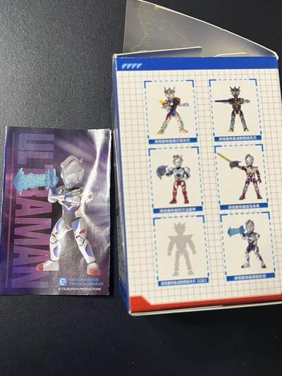 卡牌杂货铺专场拍卖第三场 1月1日周四晚21:00结拍 - 【积木人】卡游荣耀积木人 泽塔奥特曼 原始形态 只拆盒未拆袋拼装