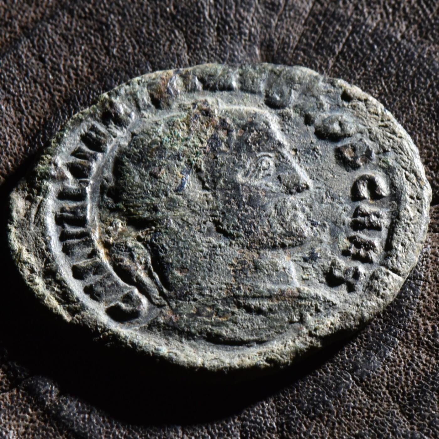 【良泉】【元旦直播场】1月1日晚19.30点开拍！208组西方古代钱币、日本朝鲜花钱 公元306-307年【古罗马】马克西米努斯二世（代亚）富力大铜币