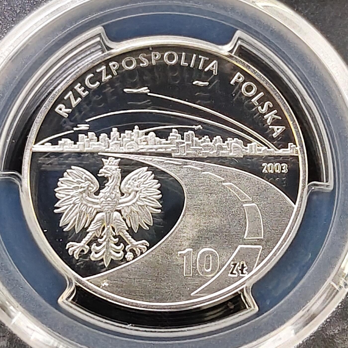 【全场包邮】纯粹捡漏拍487场（免费代拍第24场） 波兰2003年20兹洛提化学家伊格纳西·卢卡西维茨精制纪念银币-PCGS PR68 DCAM（更高分仅4枚）