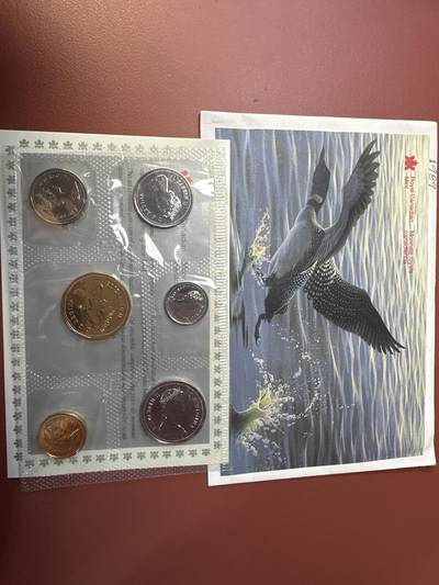 12.25银币、套币、精制币专场 -  加拿大 1989年皇家铸币厂套币 原厂封装带证书