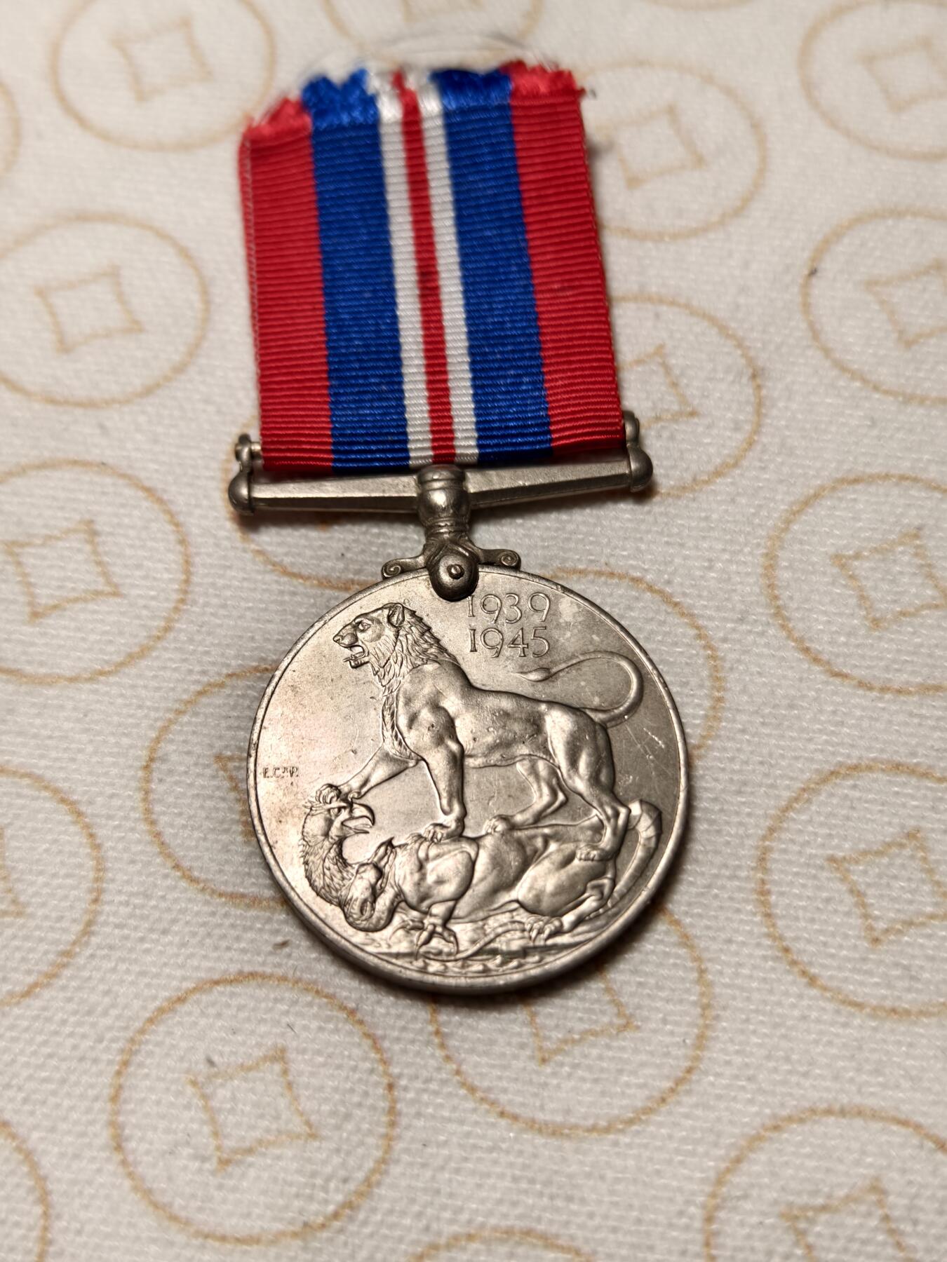 抚柳草堂-首期章牌钱币 限时免佣 满百包邮 放漏专场 英国二战奖章 美品