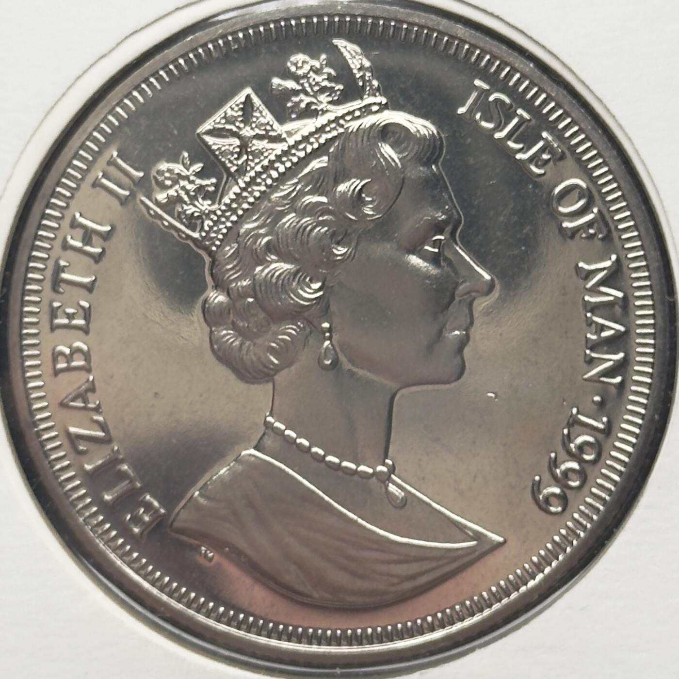 ＜小葵钱铺＞第67期·克朗币·银币场·满200包邮，不寄存·12月15日发货 〈邮币封〉马恩岛1999年王太后生平·1923年皇室订婚1克朗纪念币