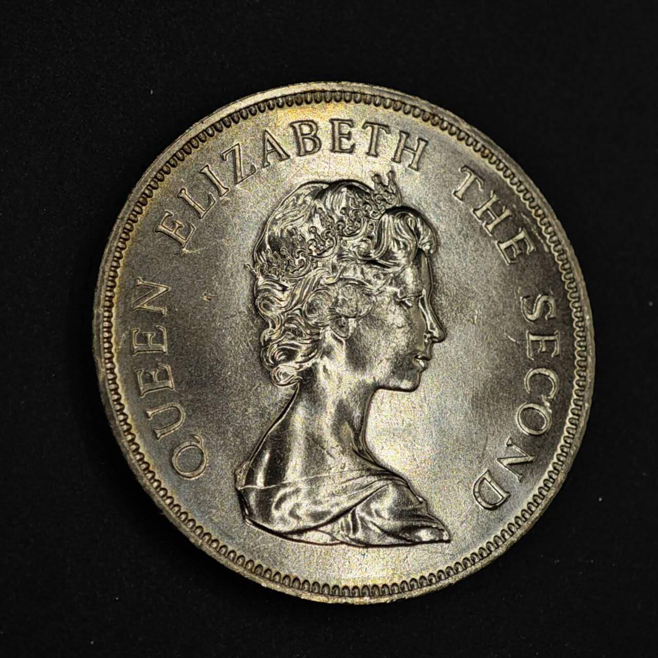 【淘币小摊】实时拍第八百二十六拍   散币场   满百包邮可预留二周 每周一统一发货   图瓦卢1985年八爪鱼50分镍币