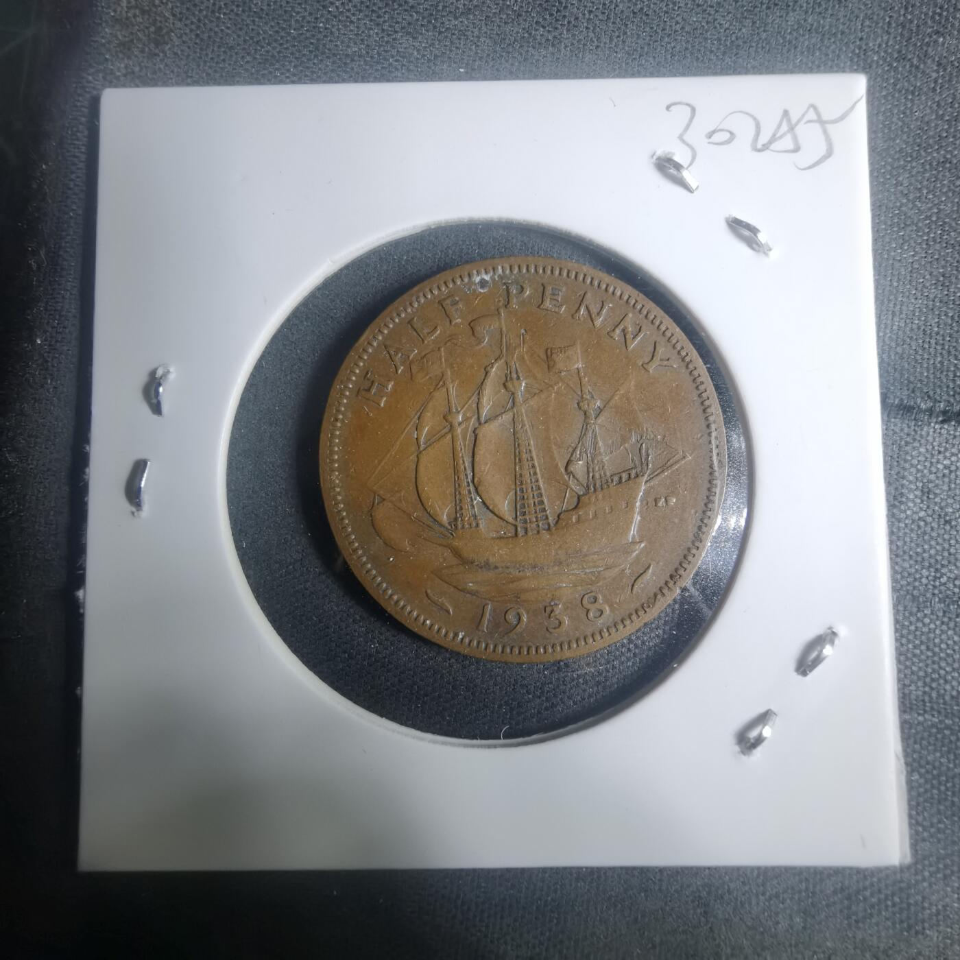 沼泽如烟--第930场 英国1938年半便士