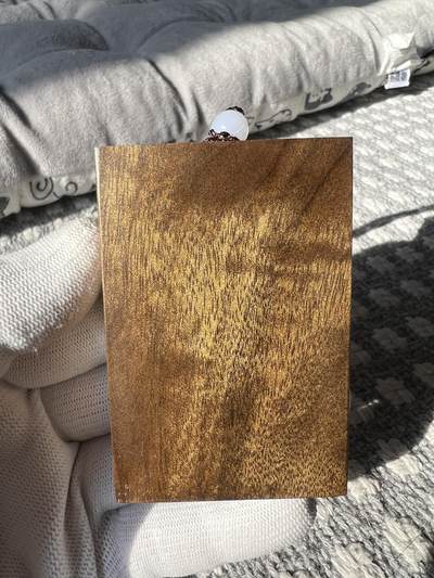 零元拍：NO.9 金丝楠牌子，香喷喷的小金砖，金光闪闪，72/47.5/14.5MM - 零元拍：NO.9 金丝楠牌子，香喷喷的小金砖，金光闪闪，72/47.5/14.5MM