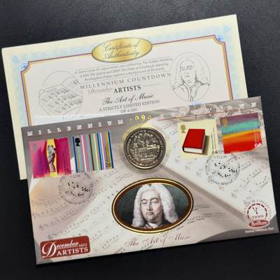 ＜小葵钱铺＞第67期·克朗币·银币场·满200包邮，不寄存·12月15日发货 - 〈邮币封〉塞拉利昂1997年金婚纪念日1元克朗型纪念币