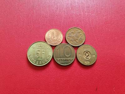 【云涧收藏】第八十三场 - 殴洲铜币5枚