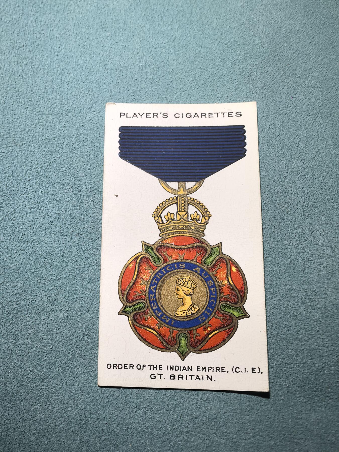 盛世勋华——号角文化勋章邮票专场拍卖第293期 英国1930年代发行 勋章专题系列宣传卡 同伴级印度帝国勋章