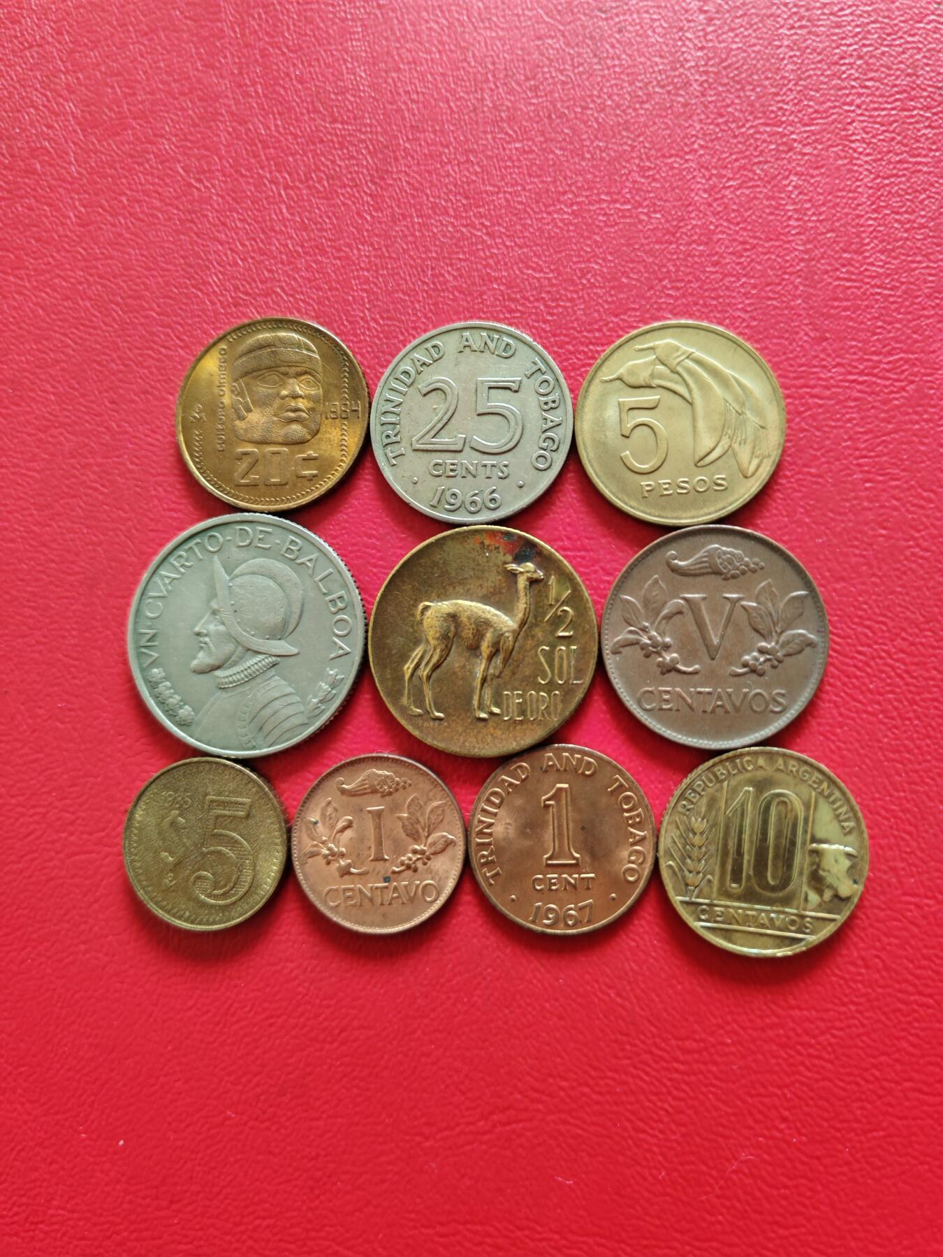 【云涧收藏】第八十三场 美洲散币10枚