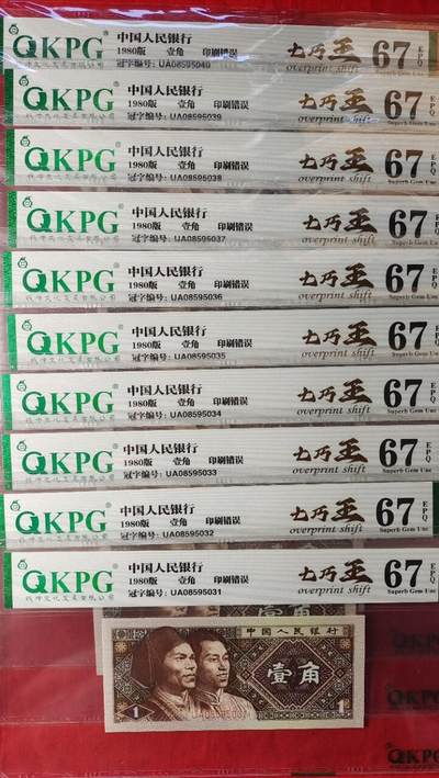 珍品意外冠“珍珠·宝葫芦”七巧王错币标十