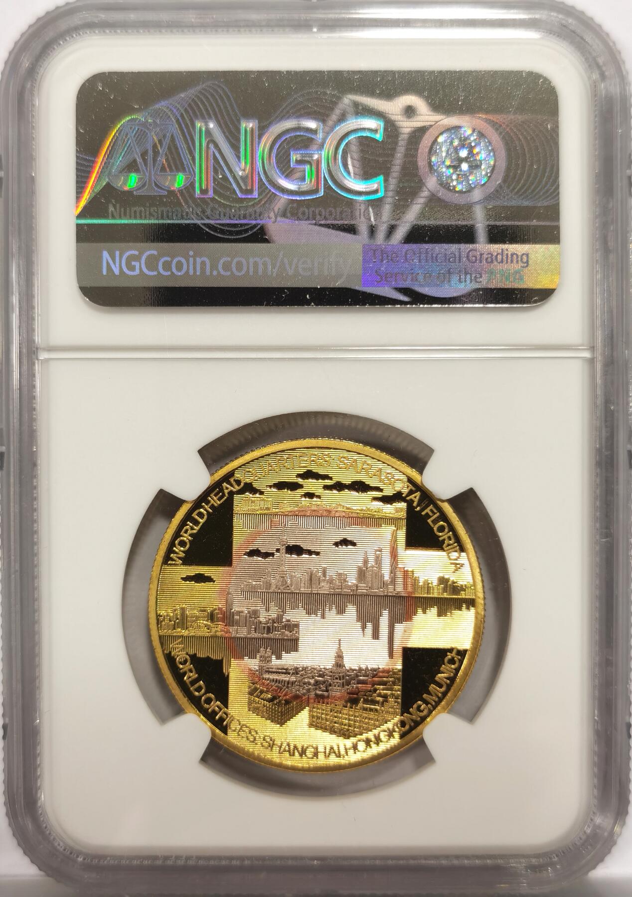 博洋堂世界钱币拍卖第151期（全场包邮） NGC PF70UC 2017年NGC成立30周年纪念章-2