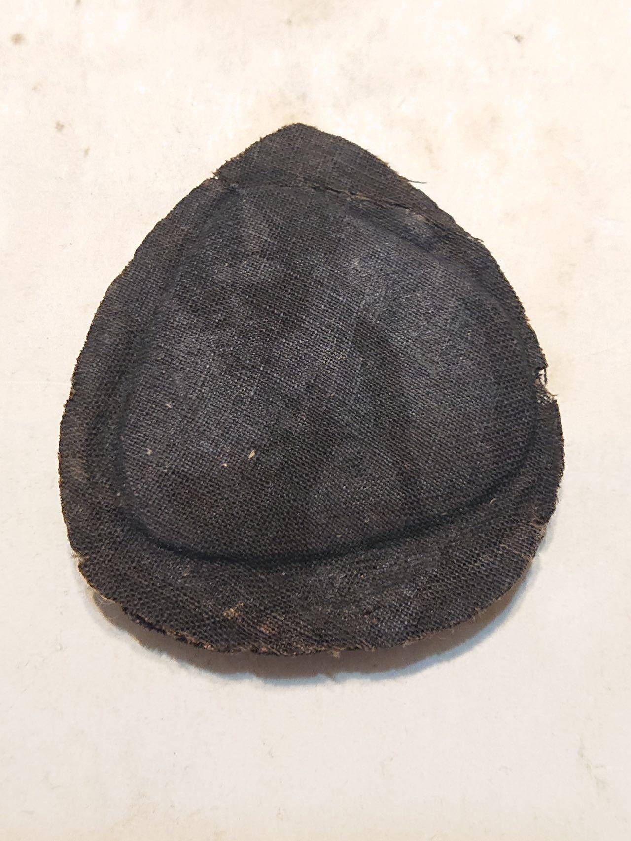 【第叁場】近代勋奖章徽章服饰杂项专场 民国时期轮船招商局金线刺绣帽徽