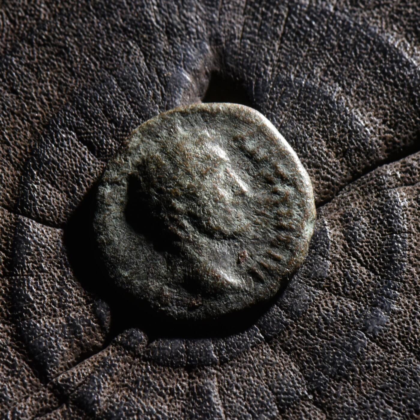 【良泉】【元旦直播场】1月1日晚19.30点开拍！208组西方古代钱币、日本朝鲜花钱 【罕见边境币】公元138-161年【古罗马】安东尼·庇护，2.86克