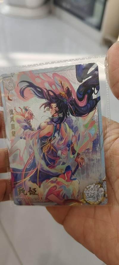 秋原瞳的小店第二十九期（持续收拍，今年的最后的一次旅行，期待在有雪的路上） - 卡游三国原膜——甄姬，看画不错