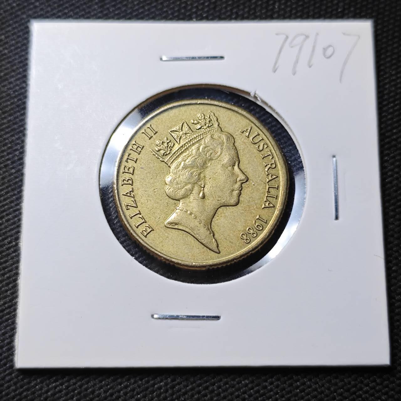 KK钱币收藏小铺 第379期  2月预留时间 周末发货  澳大利亚1元纪念币