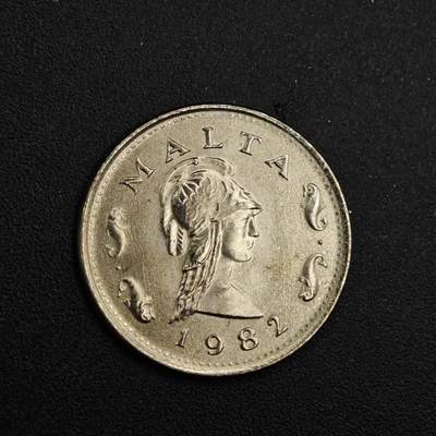 【淘币小摊】实时拍第八百二十六拍   散币场   满百包邮可预留二周 每周一统一发货   - 马耳他1982年2分镍币